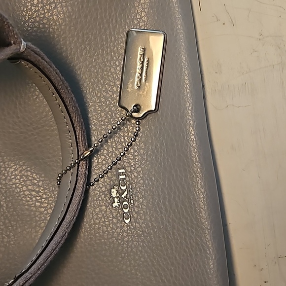 CoachTextured Leather Tote - Picture 2 of 10